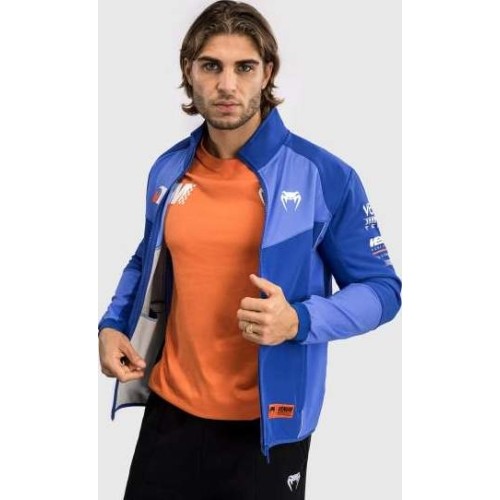 Kurtka softshell Venum Motorsport - błękit królewski