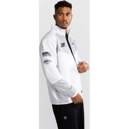 Kurtka softshell Venum Motorsport - śnieżnobiała
