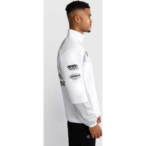 Kurtka softshell Venum Motorsport - śnieżnobiała