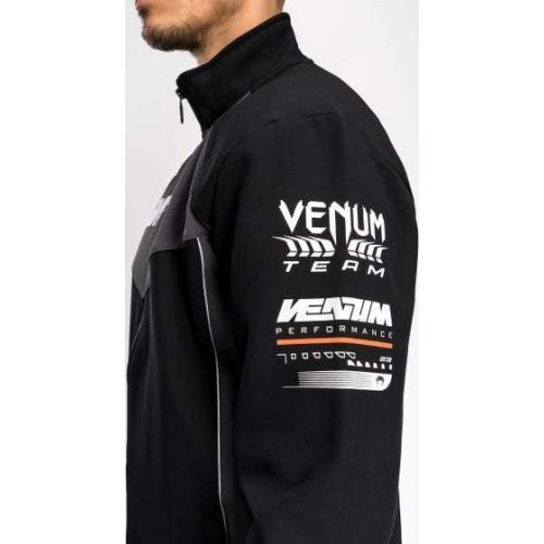 Kurtka softshell Venum Motorsport - głęboka czerń