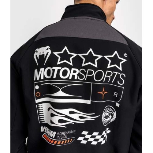 Kurtka softshell Venum Motorsport - głęboka czerń