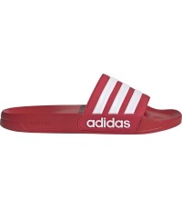 Klapki męskie Adidas Adilette Shower, czerwone FY7815