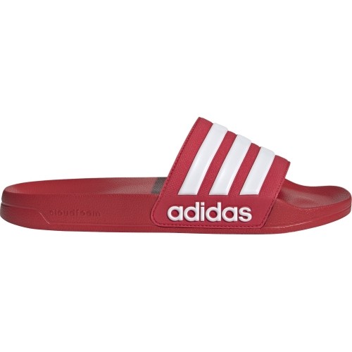 Klapki męskie Adidas Adilette Shower, czerwone FY7815