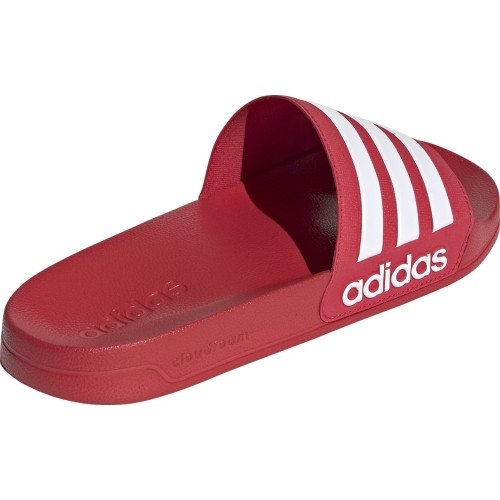 Klapki męskie Adidas Adilette Shower, czerwone FY7815