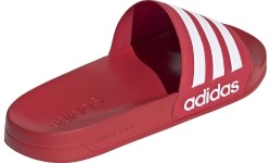 Klapki męskie Adidas Adilette Shower, czerwone FY7815