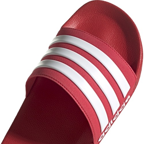 Klapki męskie Adidas Adilette Shower, czerwone FY7815
