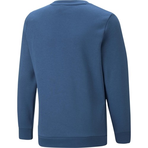 Bluza młodzieżowa Puma Ess+ 2 Col Big Logo, niebieska, 586986 17