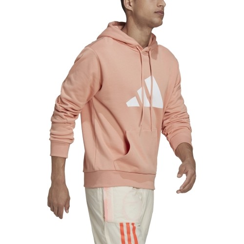Adidas bluza z kapturem męska M Fi 3B Hoodie Peach H39805