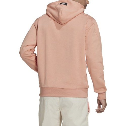 Adidas bluza z kapturem męska M Fi 3B Hoodie Peach H39805