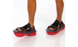 Trenażer równowagi Togu Dynair Walker Comfort, Czarno-czerwony