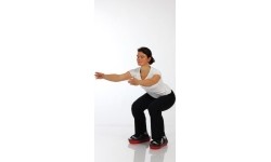 Trenażer równowagi Togu Dynair Walker Comfort, Czarno-czerwony