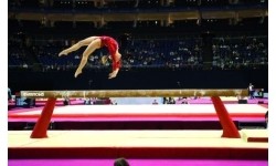 Równoważnia gimnastyczna GYMNOVA FIG na zawody, 5 m