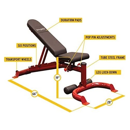 Bench Universal Body-Solid GFID100, maszyna wolnostojąca