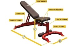 Bench Universal Body-Solid GFID100, maszyna wolnostojąca