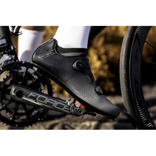 Buty FORCE ROAD VICTORY (szary/czarny) rozmiar 42