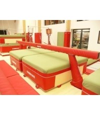 Ochrona równoważni gimnastycznej GYMNOVA, czerwona 2,5 m