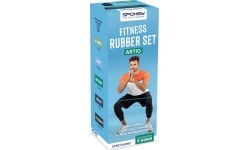 Zestaw gum fitness (5 szt.) o różnym poziomie oporu Spokey ARTIO