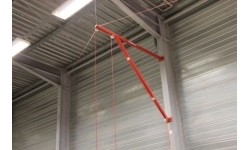 Drążek gimnastyczny z kółkami GYMNOVA
