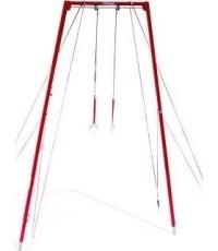 Drążek gimnastyczny z pierścieniami GYMNOVA