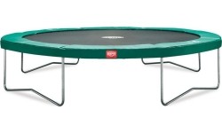 Trampolina BERG Favorit Regular - 430 cm, zielona