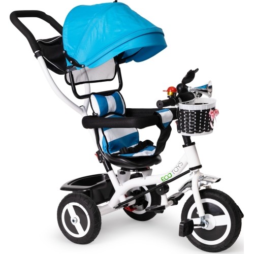 Ecotoys 360° Plus Rowerek trójkołowy, szary