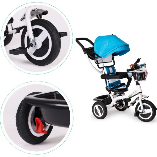 Ecotoys 360° Plus Rowerek trójkołowy, szary