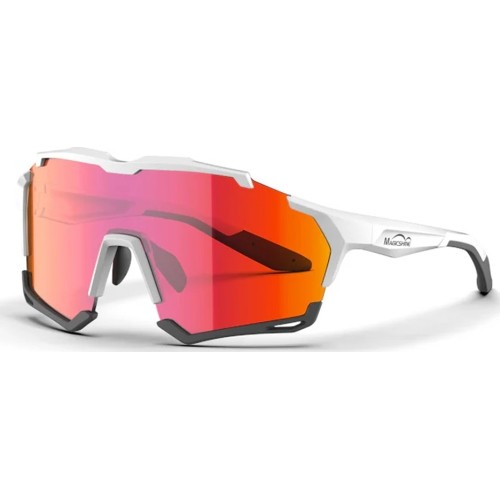 Akiniai Magicshine VERSATILER Photochromic +REVO (raudona/balta)