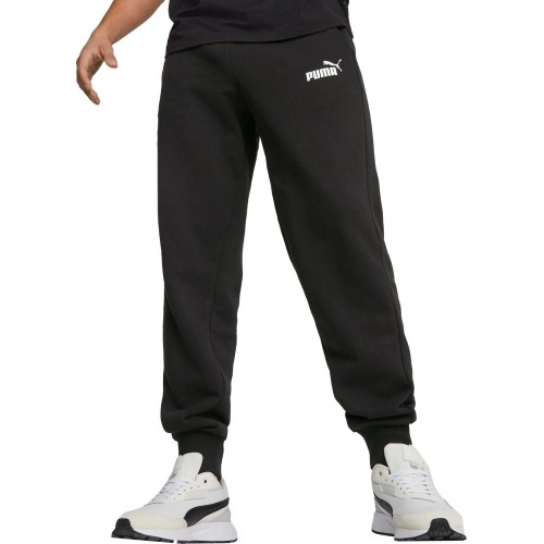 Spodnie sportowe męskie Puma Ess+ 2 Col Logo Black 586768 61