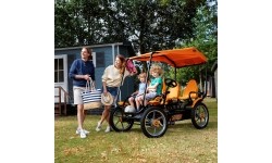 Gokart jeździk na pedały dla dzieci i dorosłych BERG Gran Tour Racer - 4 osobowy