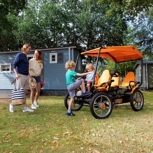 Gokart jeździk na pedały dla dzieci i dorosłych BERG Gran Tour Racer - 4 osobowy