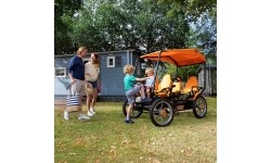 Gokart jeździk na pedały dla dzieci i dorosłych BERG Gran Tour Racer - 4 osobowy