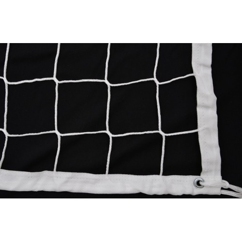 Turniejowa siatka do siatkówki bez antenek Coma-Sport S-244, biała