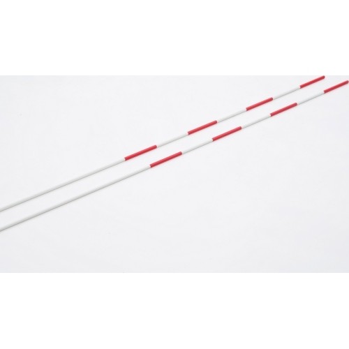 Siatka do siatkówki z antenkami Coma-Sport S-246 – Biała