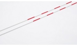 Siatka do siatkówki z antenkami Coma-Sport S-246 – Biała