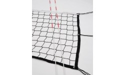 Siatka do siatkówki z antenkami Coma-Sport S-247 – Czarna