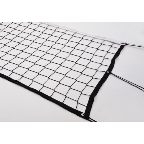 Siatka do siatkówki z antenkami Coma-Sport S-247 – Czarna