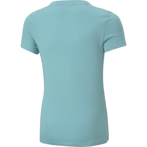 Koszulka młodzieżowa Puma Ess+ Logo Tee zielona 846953 61
