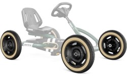 Koło czarne 12,5x2,25-8 slick czarny/beżowy