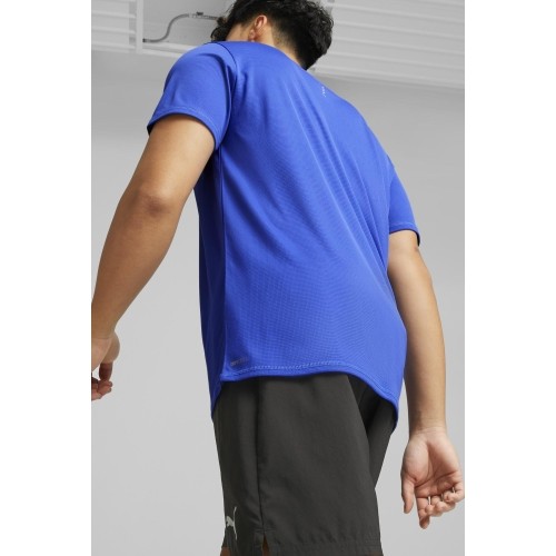 Puma Marškinėliai Vyrams Run Favorite Tee Royal Blue 523387 92