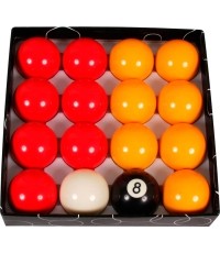 Ekonomiczny zestaw bil bilardowych 50,8 mm