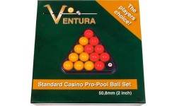 Ekonomiczny zestaw bil bilardowych 50,8 mm
