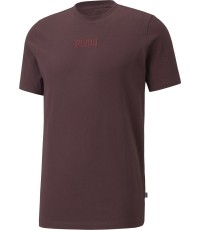 Puma Marškinėliai Vyrams Modern Basics Tee Bordeaux