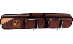Torba na kije bilardowe Laperti De Luxe 4B-8S, brązowa
