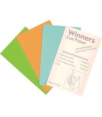 Papierki do polerowania kija bilardowego Winners Cue Papers - wielokrotnego użytku