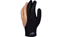 Rękawica bilardowa z zapięciem na rzep, L, czarna