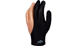 Rękawica bilardowa z zapięciem na rzep, XL, czarna