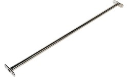 Metalowy drążek gimnastyczny KBT, 1250 mm, stal nierdzewna