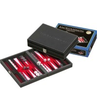 Backgammon Philos Tinos Red, magnetyczny, 23x16,5 cm