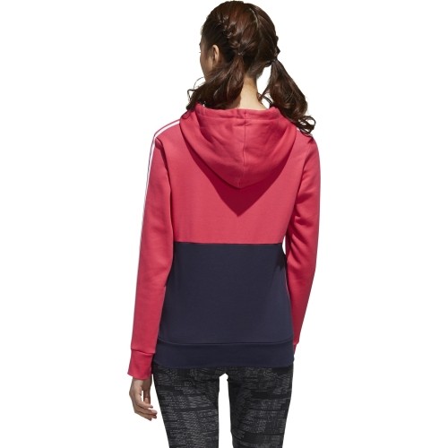 Bluza damska Adidas W E Cb Fl Oh Hd Pink Blue GL6303
