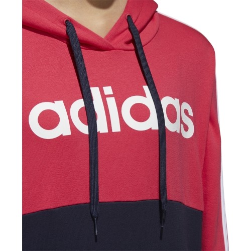 Bluza damska Adidas W E Cb Fl Oh Hd Pink Blue GL6303